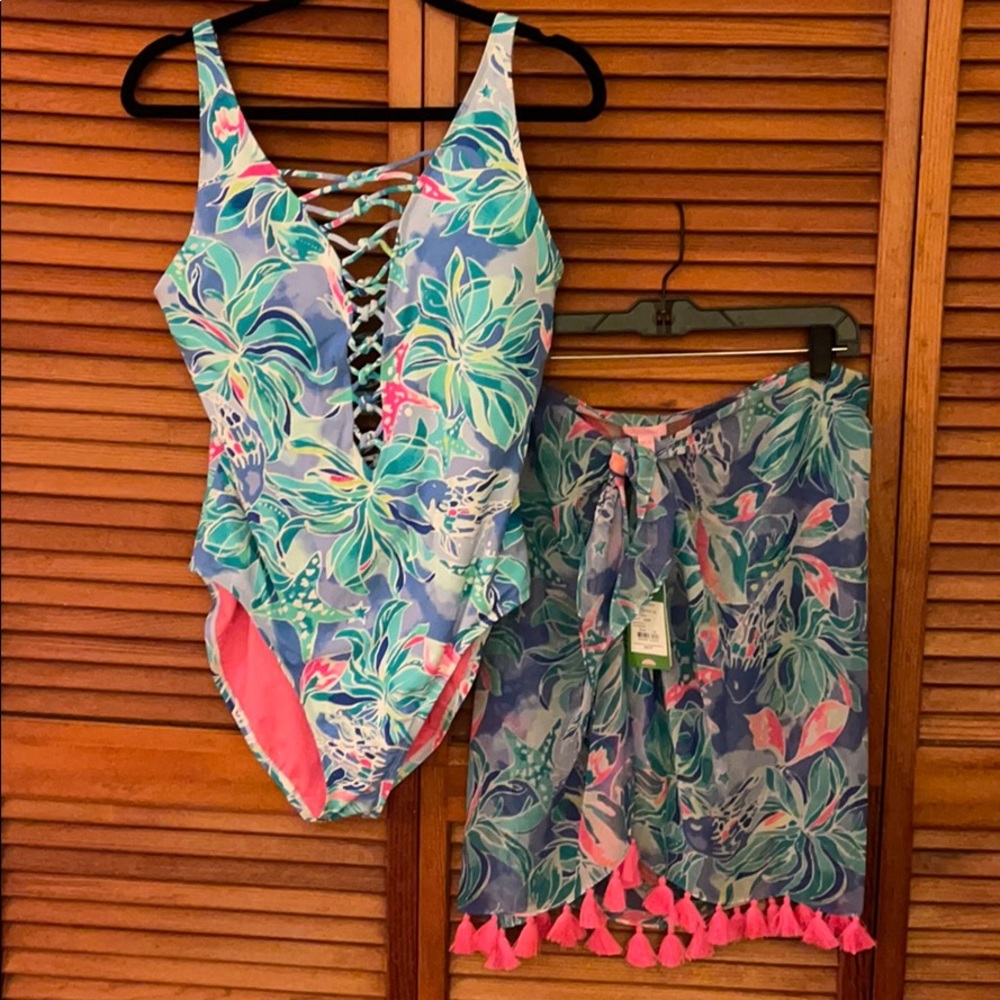 Lilly Bathing Suit and Coverup